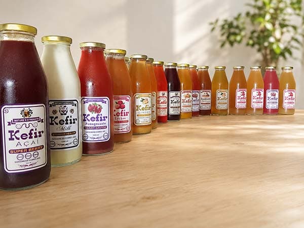 Kefir & Kombucha bottles