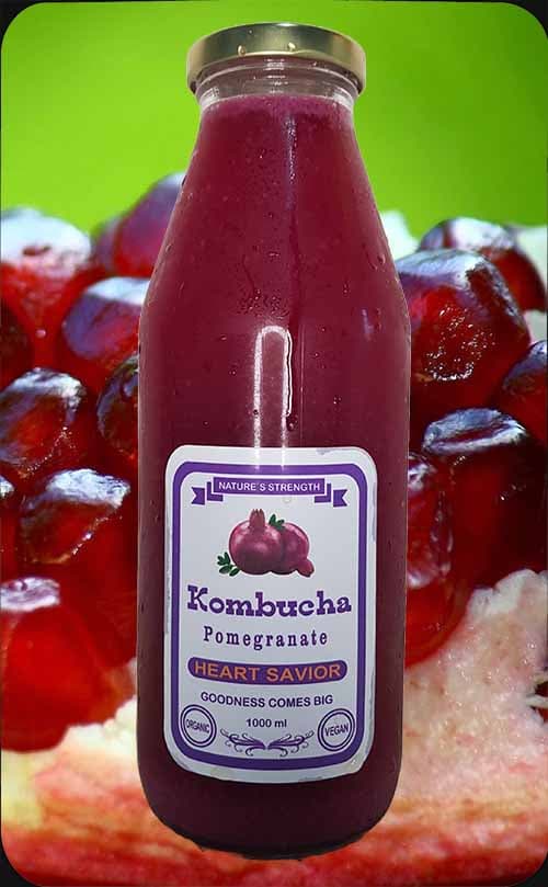 Pomegranate Kombucha