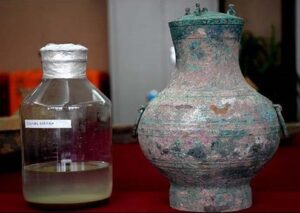 Old jar of Kefir & Kombucha Malaysia